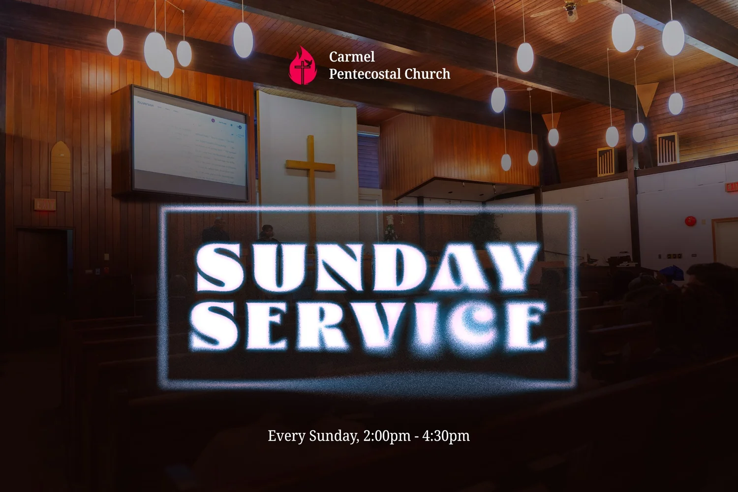 Sunday Service at Carmel Pentecostal Church