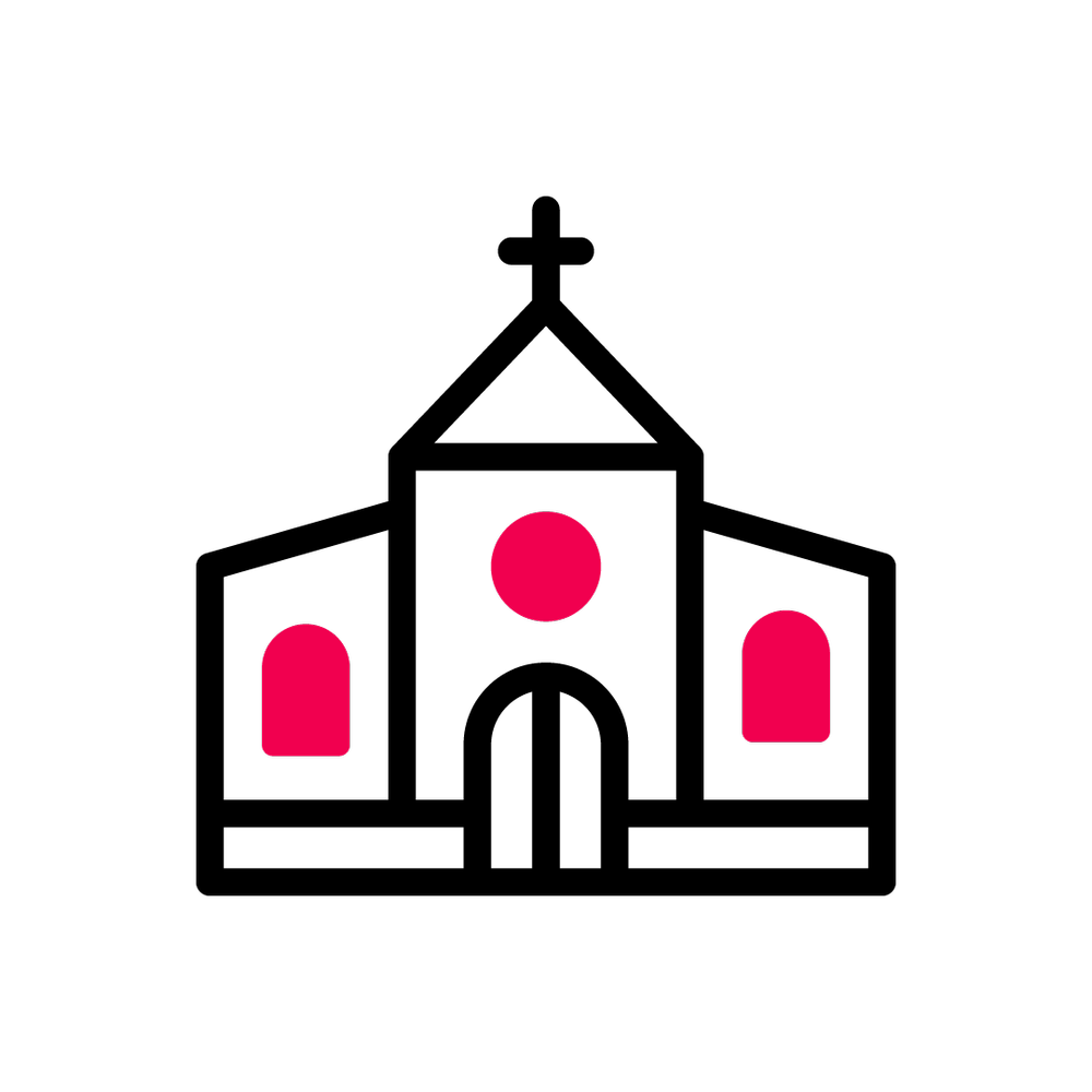 Church building mark